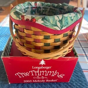 Longaberger tree trimming set - new in box